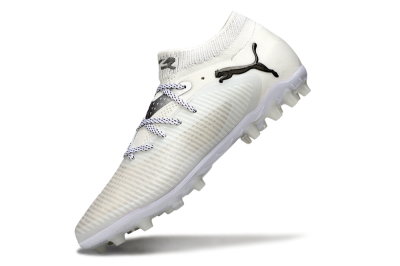 Men's Puma Future 8 Ultimate AG Football Boots - Beige/Black/White