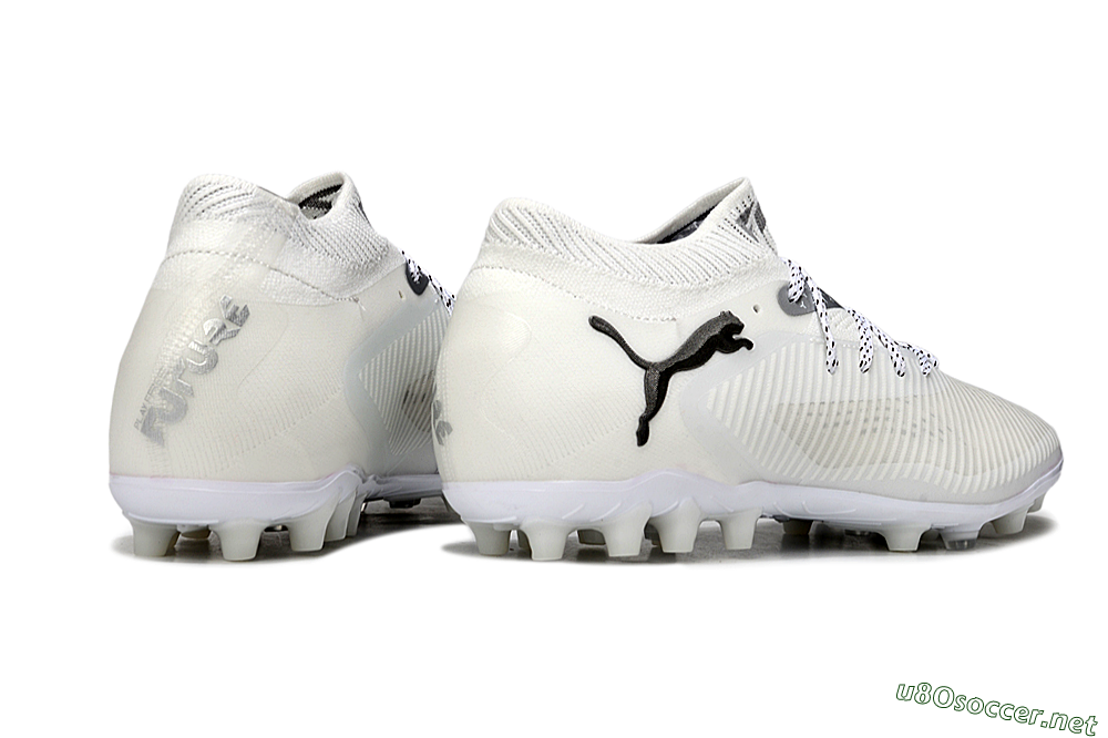 Men's Puma Future 8 Ultimate AG Football Boots - Beige/Black/White 6