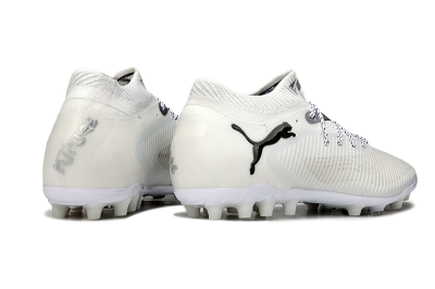 Men's Puma Future 8 Ultimate AG Football Boots - Beige/Black/White