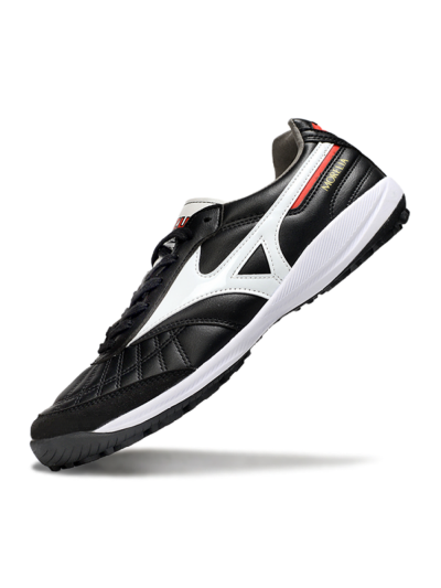 Men's Mizuno Morelia Neo 4 TF Football Shoes - Black/White/Red