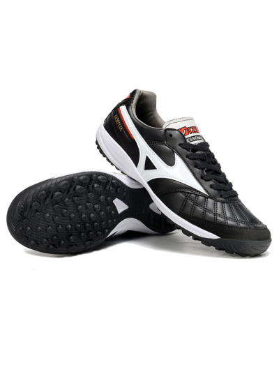Men's Mizuno Morelia Neo 4 TF Football Shoes - Black/White/Red