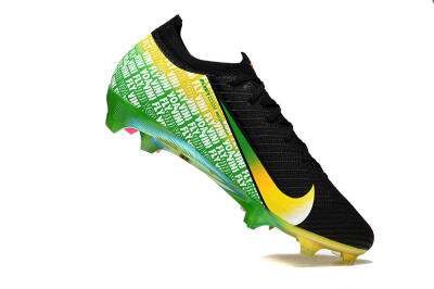 Unisex Nike Air Zoom Mercurial Vapor 16 Elite FG Football Boots - Black/Red/Yellow