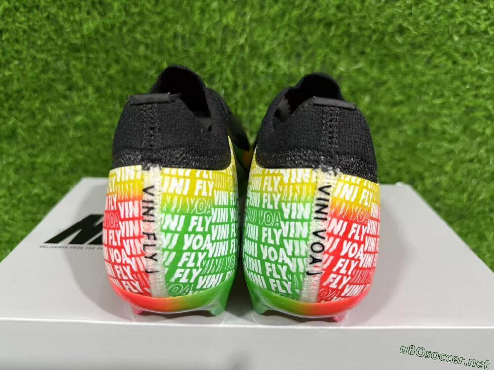 Unisex Nike Air Zoom Mercurial Vapor 16 Elite FG Football Boots - Black/Red/Yellow