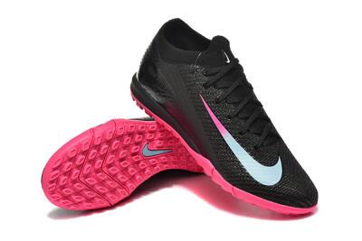 Men's Nike Air Zoom Mercurial Vapor 16 Elite TF Football Shoes - Black/Jade/Pink