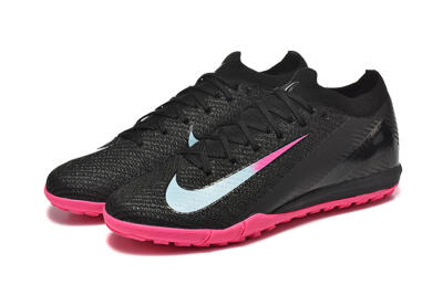 Men's Nike Air Zoom Mercurial Vapor 16 Elite TF Football Shoes - Black/Jade/Pink