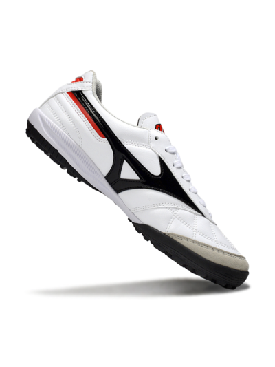 Men's Mizuno Morelia Neo 4 TF Football Shoes - White/Black/Red
