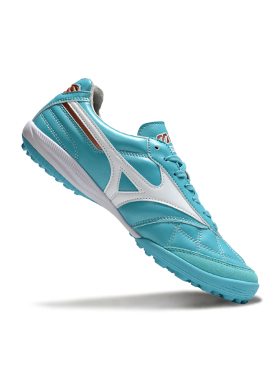 Men's Mizuno Morelia Neo 4 TF Football Shoes - Jade/White/Red