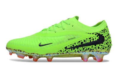 Men's Nike Phantom 6 Elite FG Football Boots - Yellow/Black/Leopard