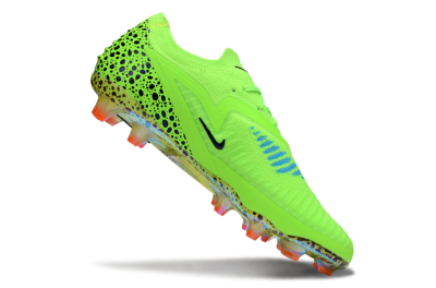 Men's Nike Phantom 6 Elite FG Football Boots - Yellow/Black/Leopard