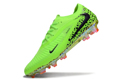 Men's Nike Phantom 6 Elite FG Football Boots - Yellow/Black/Leopard