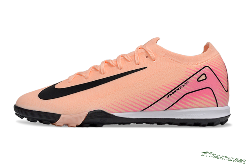 Men's Nike Air Zoom Mercurial Vapor 16 Elite TF Football Shoes - Pink/Black 0