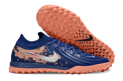 Men's Nike Phantom GX 2 Elite TF Football Shoes - Blue/Pink/White