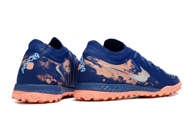 Men's Nike Phantom GX 2 Elite TF Football Shoes - Blue/Pink/White
