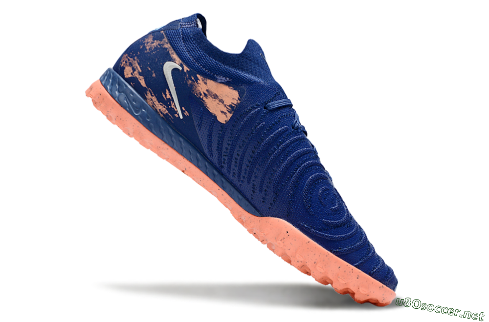 Men's Nike Phantom GX 2 Elite TF Football Shoes - Blue/Pink/White 4