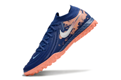 Men's Nike Phantom GX 2 Elite TF Football Shoes - Blue/Pink/White