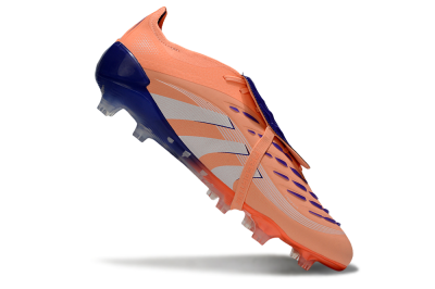 Men's Adidas Predator Elite 25 Foldover Tongue FG Football Boots - Orange/Purple/Blue