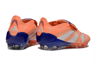 Men's Adidas Predator Elite 25 Foldover Tongue FG Football Boots - Orange/Purple/Blue