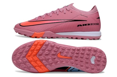 Unisex Nike Air Zoom Mercurial Vapor 16 Elite TF Football Shoes - Pink/Black/Red