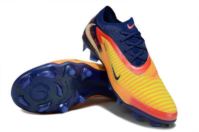 Unisex Nike Phantom 6 Elite FG Football Boots - Yellow/Blue/Red