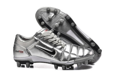 Men's Nike Total 90 III FG Football Boots - Silver/Black