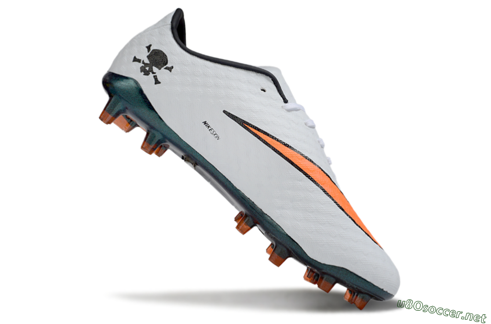 Men's Nike Hypervenom Phantom RGN SE FG Football Boots - White/Orange/Black 4