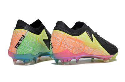 Men's Nike Phantom GX 2 Elite FG Football Boots - Black/Yellow/Orange