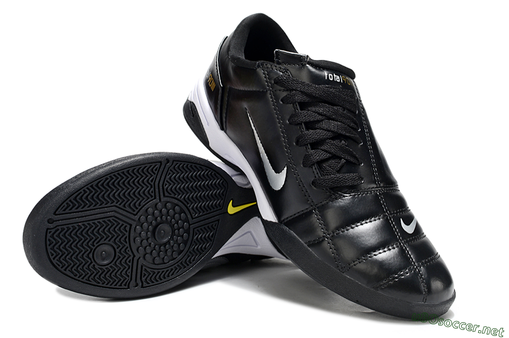 Unisex Nike Total 90 III IC Football Shoes - Black/White 3