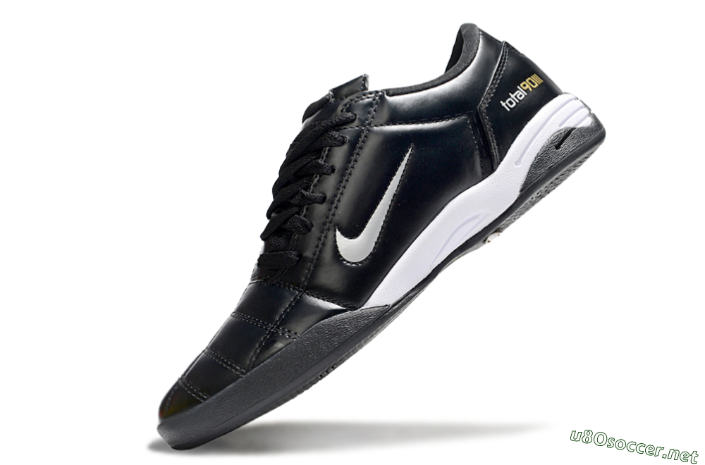 Unisex Nike Total 90 III IC Football Shoes - Black/White 5