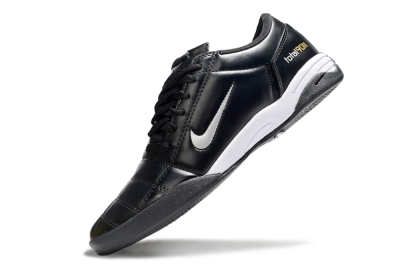 Unisex Nike Total 90 III IC Football Shoes - Black/White