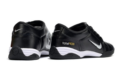 Unisex Nike Total 90 III IC Football Shoes - Black/White