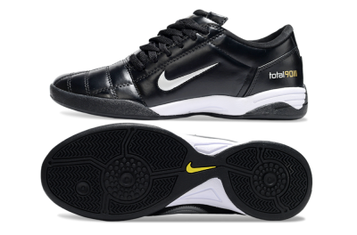 Unisex Nike Total 90 III IC Football Shoes - Black/White