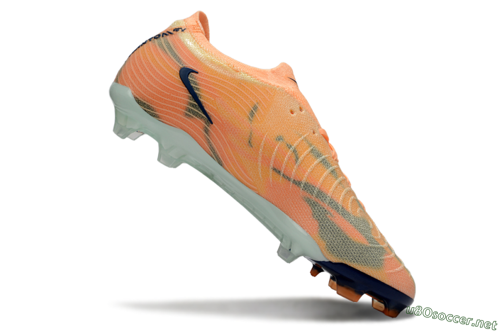 Men's Nike Phantom GX 2 Elite FG Football Boots - Orange/Blue/Jade 4