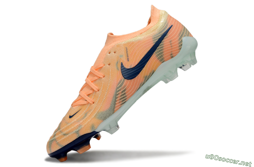 Men's Nike Phantom GX 2 Elite FG Football Boots - Orange/Blue/Jade 5