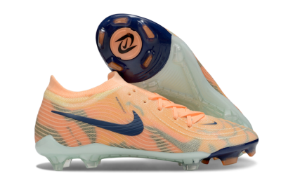 Men's Nike Phantom GX 2 Elite FG Football Boots - Orange/Blue/Jade