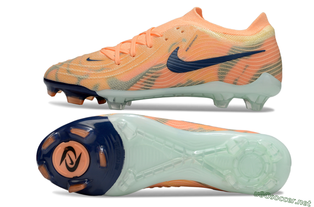 Men's Nike Phantom GX 2 Elite FG Football Boots - Orange/Blue/Jade 1