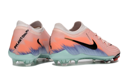 Men's Nike Phantom GX 2 Elite FG Football Boots - Pink/Black/Jade
