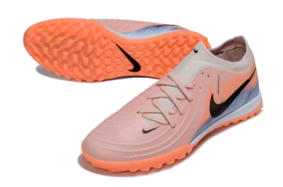 Men's Nike Phantom GX 2 Elite TF Football Shoes - Pink/Black/Jade