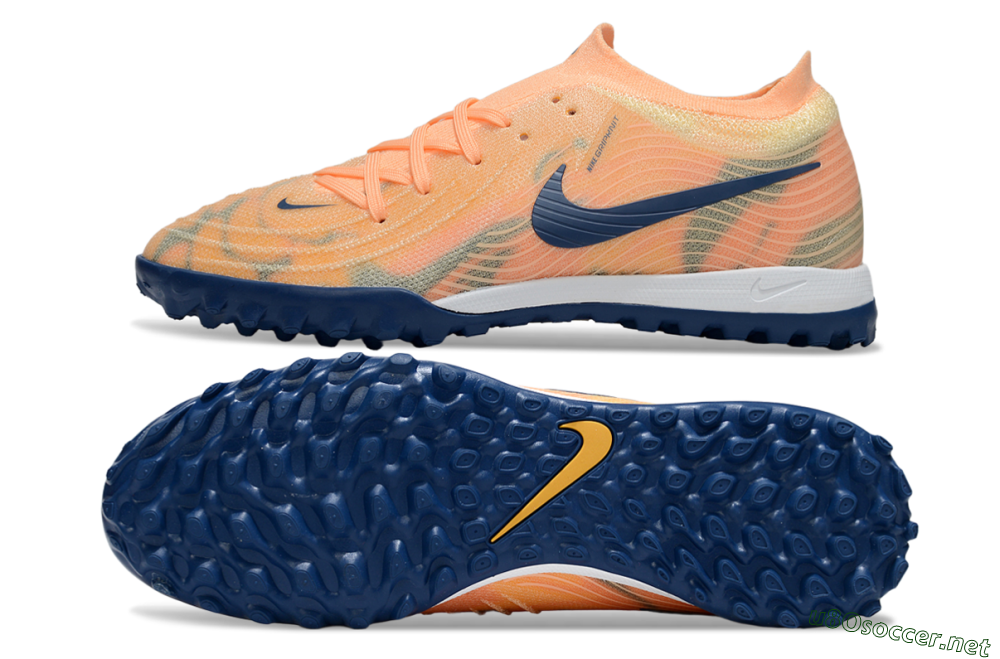 Men's Nike Phantom GX 2 Elite TF Football Shoes - Orange/Blue/Jade 1