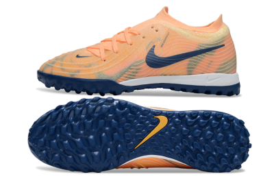 Men's Nike Phantom GX 2 Elite TF Football Shoes - Orange/Blue/Jade