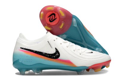 Men's Nike Phantom GX 2 Elite FG Football Boots - White/Red/Jade