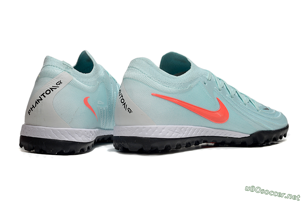 Men's Nike Phantom GX 2 Elite TF Football Shoes - Jade/Red/White 6