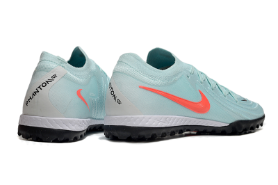 Men's Nike Phantom GX 2 Elite TF Football Shoes - Jade/Red/White