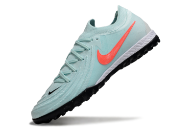 Men's Nike Phantom GX 2 Elite TF Football Shoes - Jade/Red/White