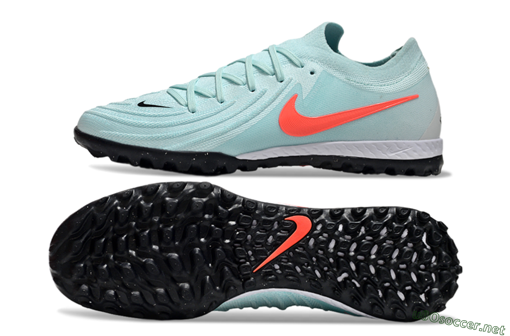Men's Nike Phantom GX 2 Elite TF Football Shoes - Jade/Red/White 1