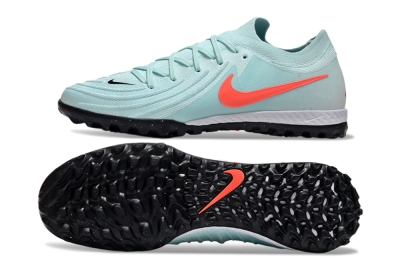 Men's Nike Phantom GX 2 Elite TF Football Shoes - Jade/Red/White