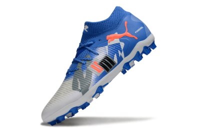 Men's Puma Future 8 Ultimate MG Football Boots - Blue/White/Orange