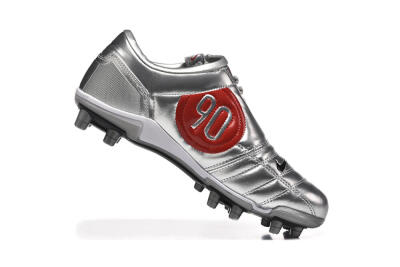 Men's Niken Total 90 III FG Football Boots - Silver/Black