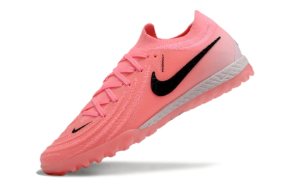 Men's Nike Phantom GX 2 Elite TF Football Shoes - Pink/Black/White
