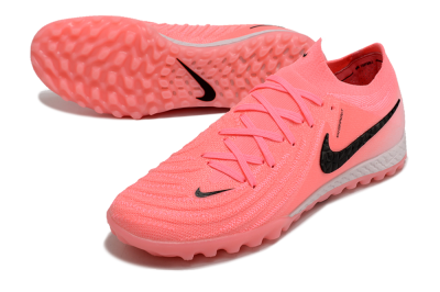 Men's Nike Phantom GX 2 Elite TF Football Shoes - Pink/Black/White