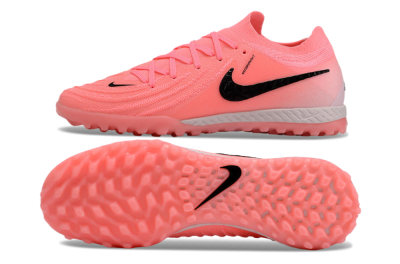 Men's Nike Phantom GX 2 Elite TF Football Shoes - Pink/Black/White